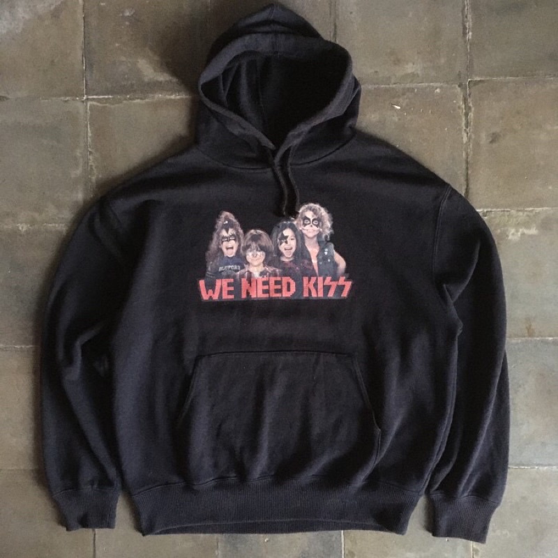 HOODIE BAND VINTAGE SECOND KISS