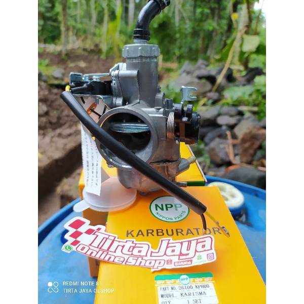 karbu karburator carburator honda karisma supra 125 kirana merk npp