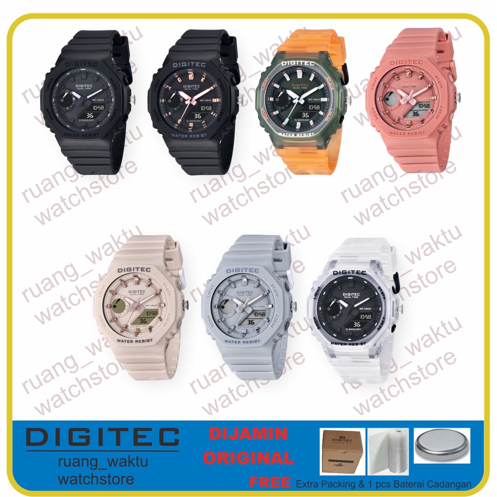 DIGITEC DA 3119 / DA-3119 / DA3119 Watch DG Jam Tangan ORIGINAL