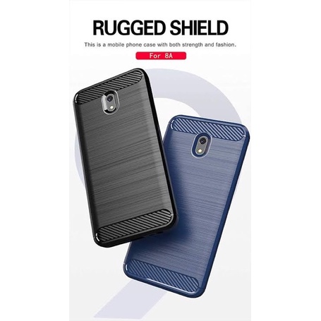 Premium Case Redmi 8A fiber carbon ultimatte