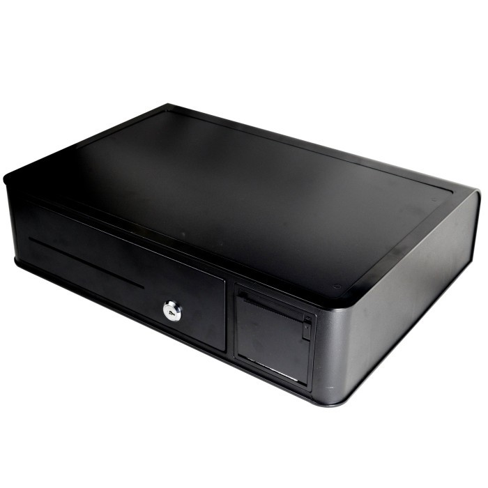 Cash Drawer Laci Uang Kasir CD 2IN1 dan Printer Bluetooth