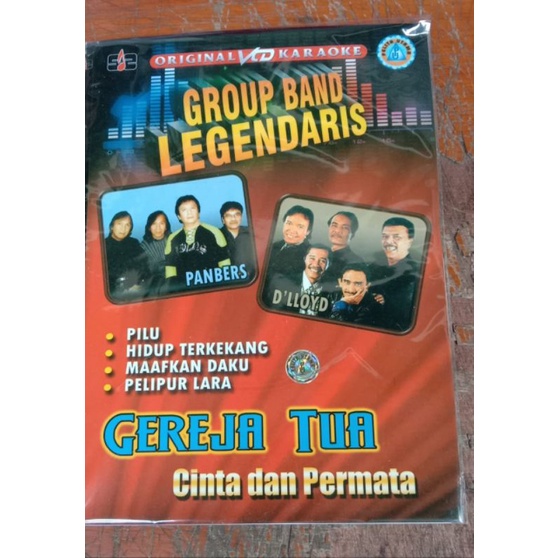 Kaset Original Vcd karaoke Group band Legendaris