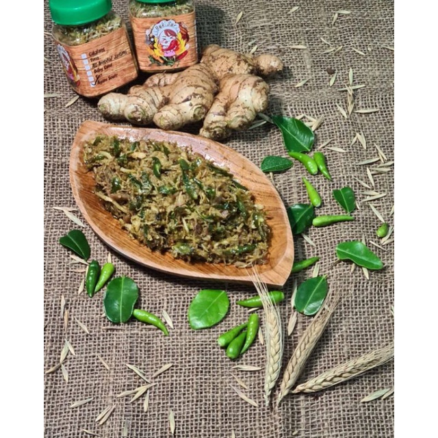 

Ayam suwir sambal ijo 225gr