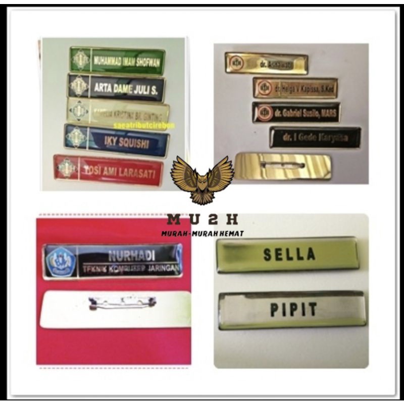 

Nama Dada 10pcs lebih Murah/Papan nama/Nametag/Nama