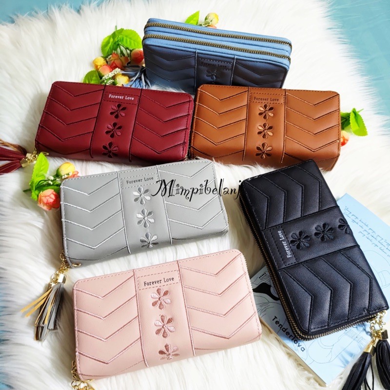 DOMPET PANJANG WANITA IMPORT CLUTCH