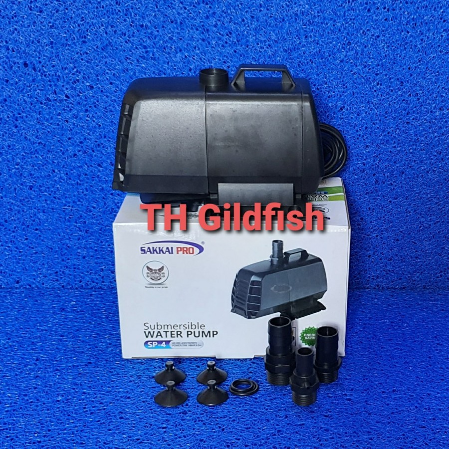 Pompa Sakkai Pro SP-4, 4.800 ltr Aquarium Kolam Ikan Sakai