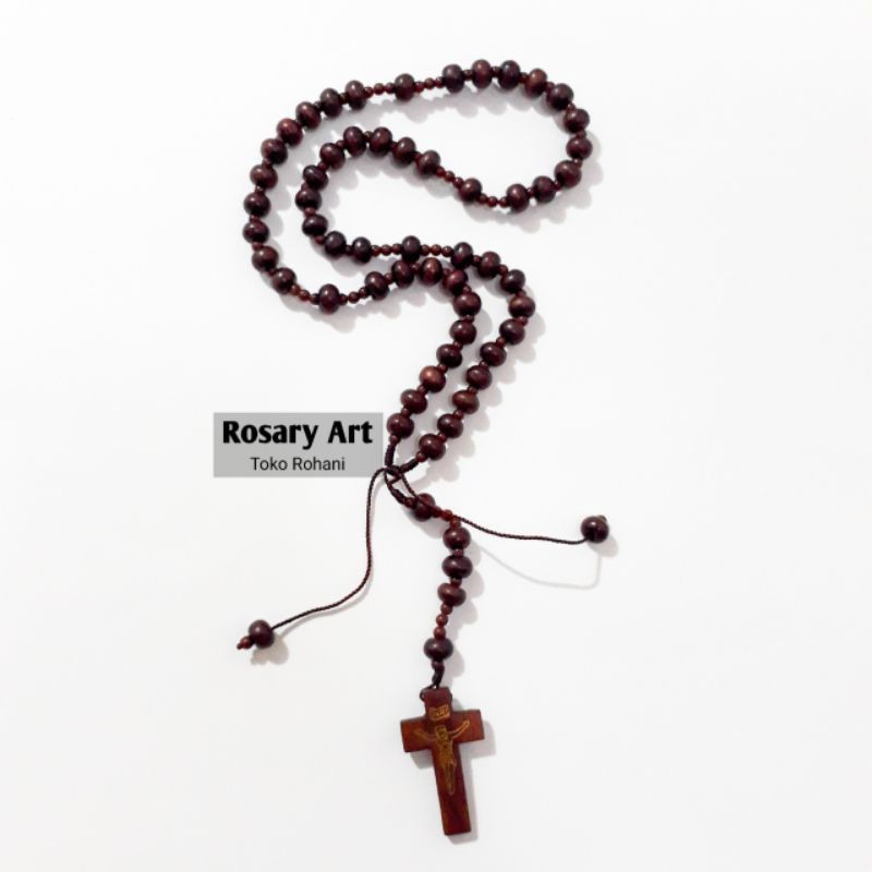 

KALUNG ROSARIO KAYU