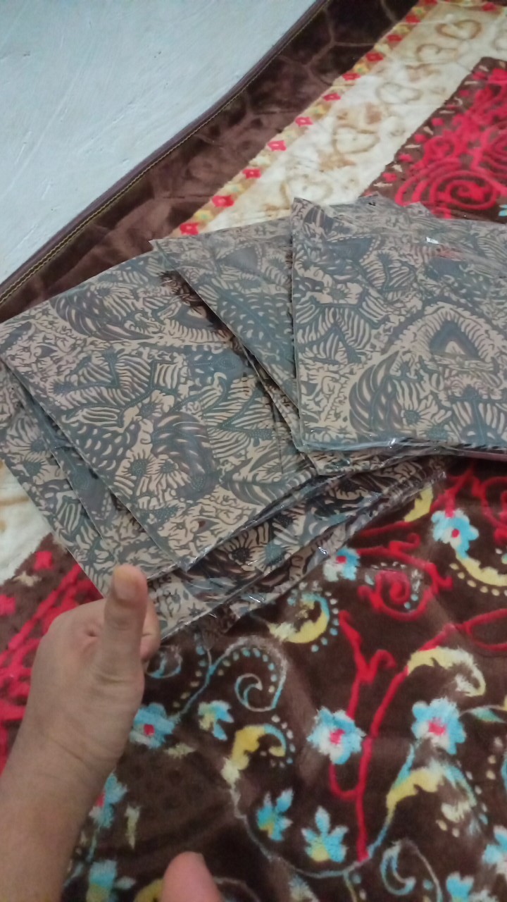 Kemeja Batik Pria Ppbtk07 Modern Lengan Pendek Casual Modis Trendy Masa Kini M L Xl Asli Pekalongan