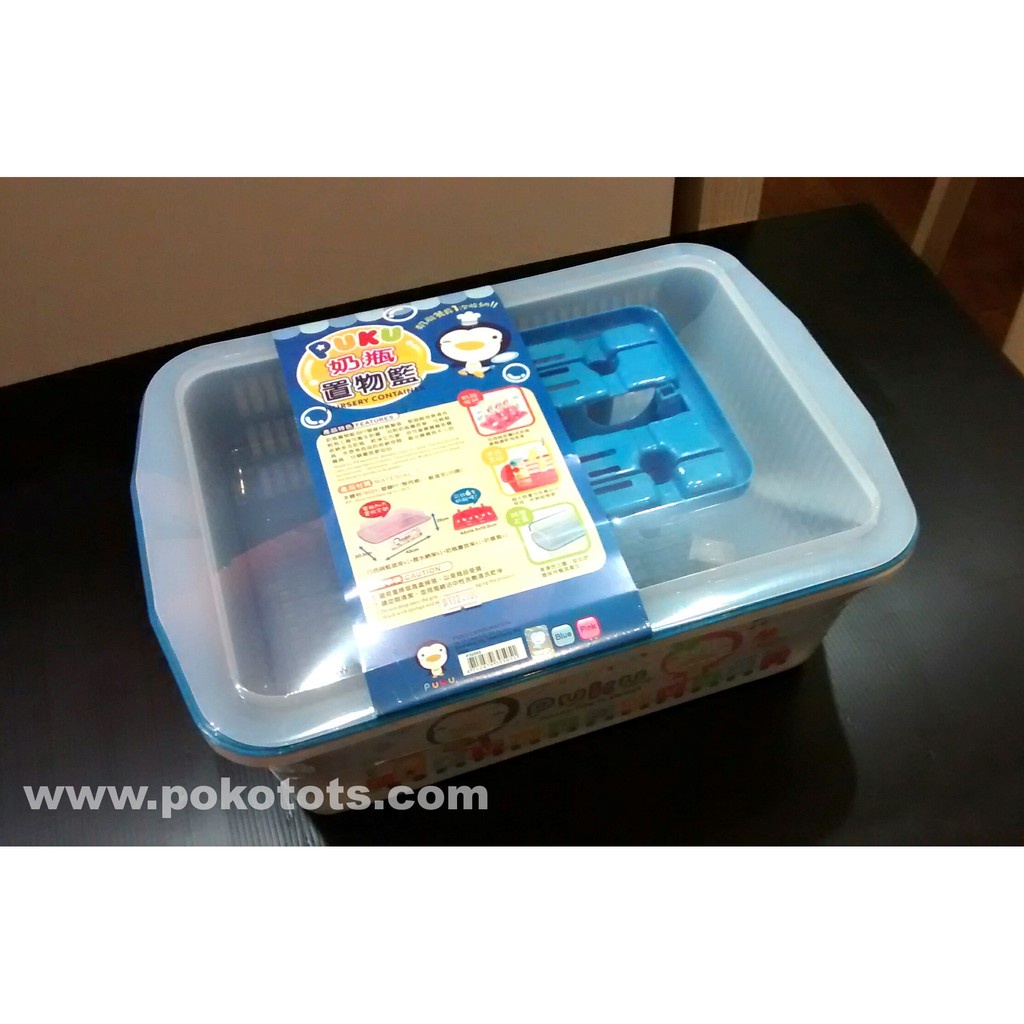 Puku Nursery Container Drying Rack Rak Pengering Botol WHS