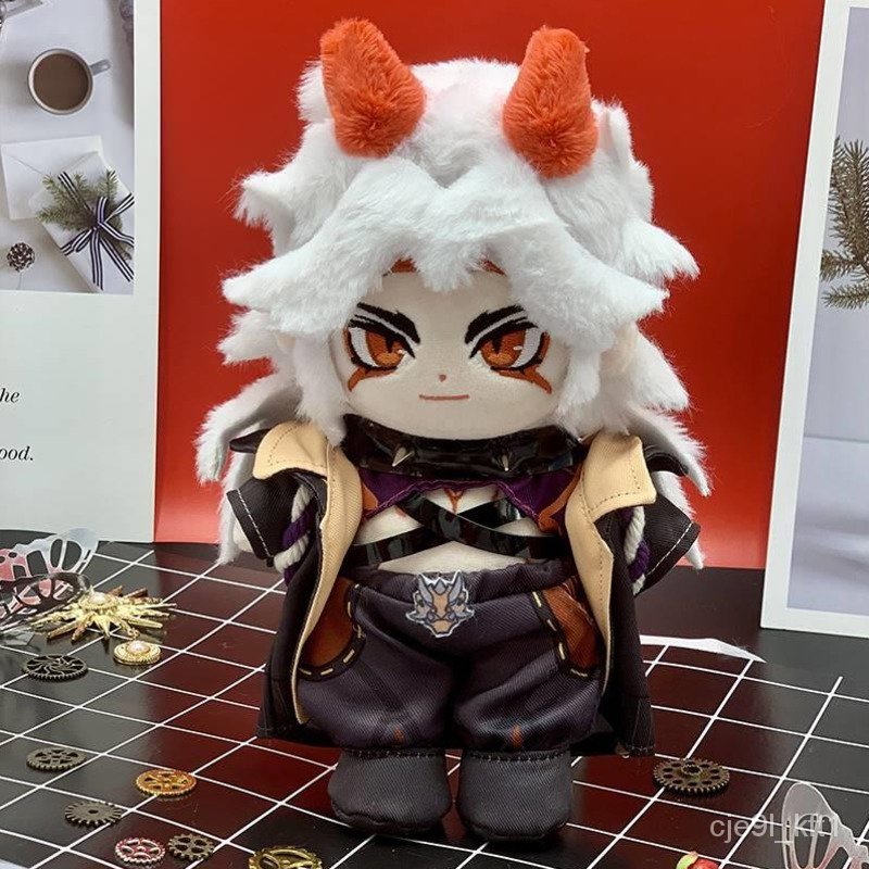 Genshin Impact Arataki Straight Arataki Itto Plush Doll Venti Xiao Plushie Change Clothes Soft Stuff