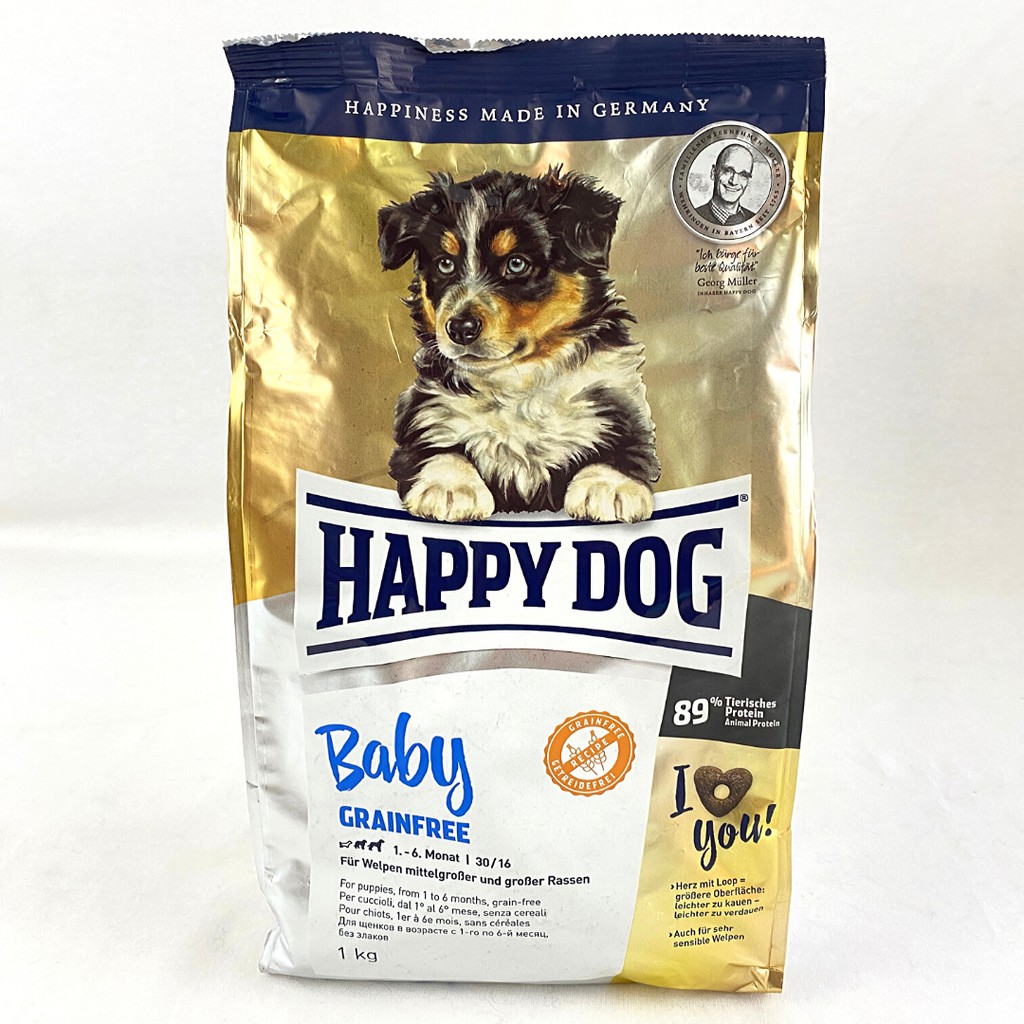 

HAPPYDOG Makanan Anakan Anjing SUPREME Young Baby Grain Free 1kg