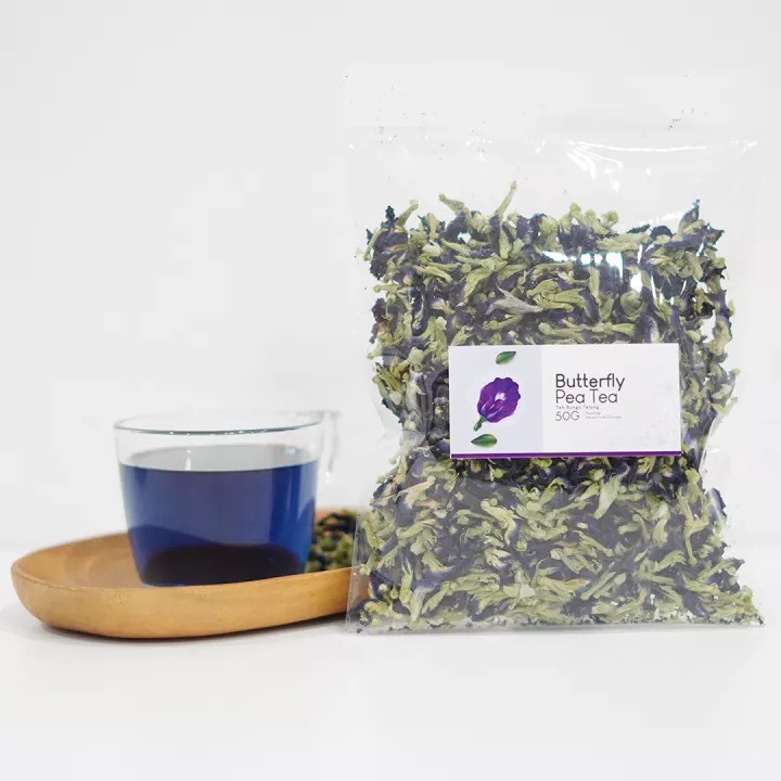 Teh Bunga Telang 100 gram Butterfly Pea Tea Seduh Premium Quality