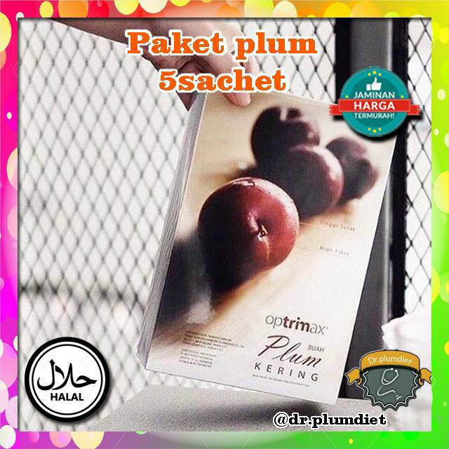 Optrimax Plum Delite Detox Kurus Slim 5pcs Optrimax Herbal Original Aman Healthy