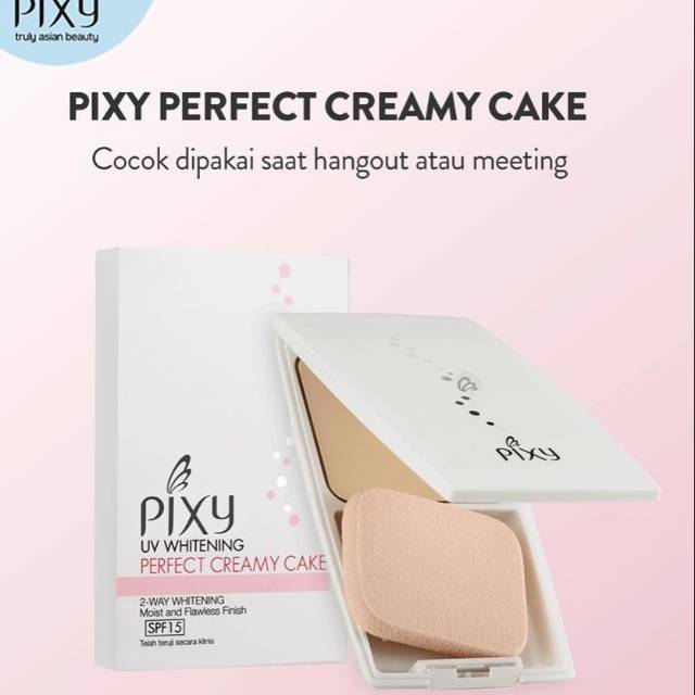 [Sama Tempat] Pixy Perfect Creamy Cake | Bedak Padat Basah