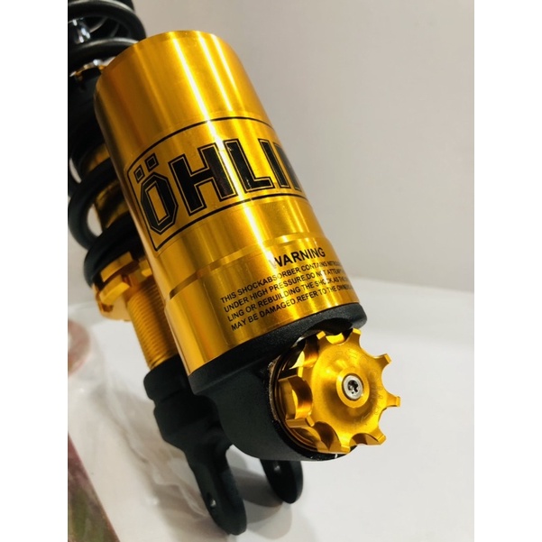 SHOCKBRAKER MONOSHOCK COPY OHLINS BLACK SERIES REBOUND FUNGSI VARIO 150 VARIO 125 BEAT ESP SCOOPY DLL