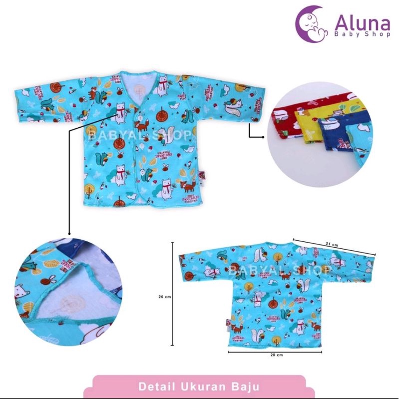 Baju Bayi Panjang Y-Lin Warna SNI Newborn PRELOVED