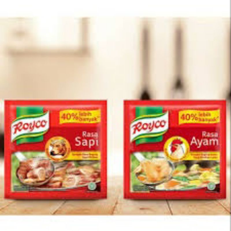 

Royco Sapi dan Ayam 9gr x 12