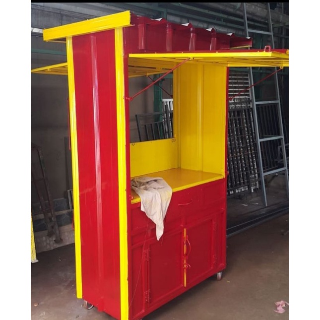 Jual Booth Container Gerobak Kontainer Knockdown 2x1