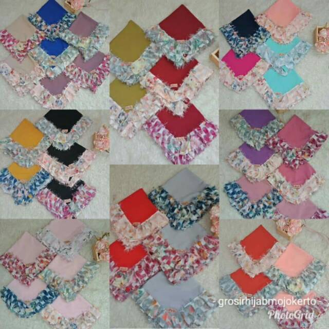 Segi4 bulu motif by Qiqo.id