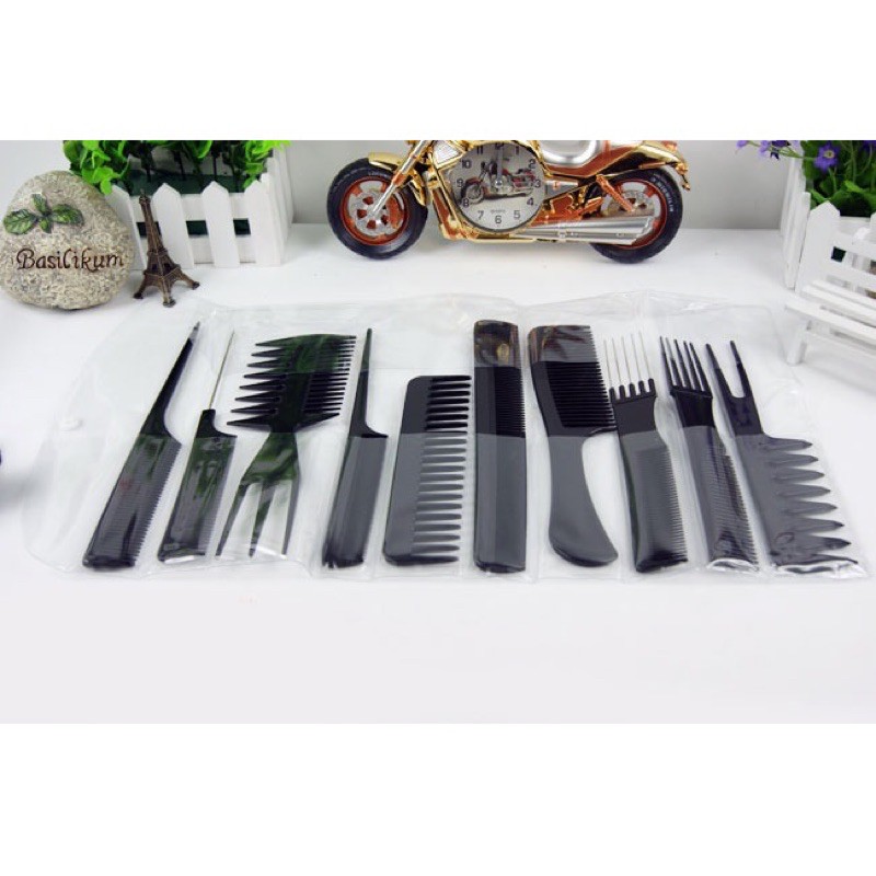 Sisir Rambut 10 Set