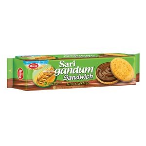 

ROMA BISCUIT SARI GANDUM SANDWICH SUSU&COKELAT 115g