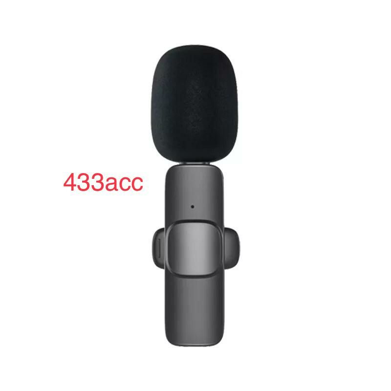 wireless microphone Portable Mini mic for iPhone Lighting Android live broadcast streaming