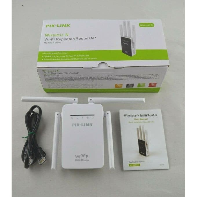 PIX-LINK 300M Wireless Wifi Range Extender Router Repeater AP LV-WR09