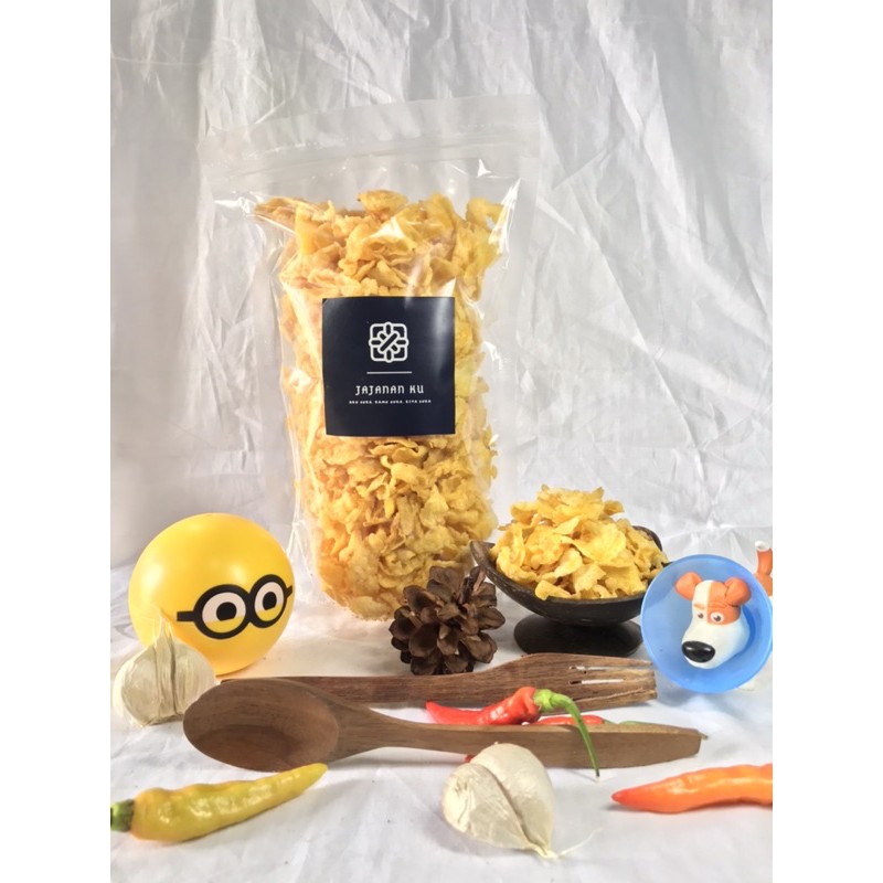 

Emping Jagung Asin Gurih