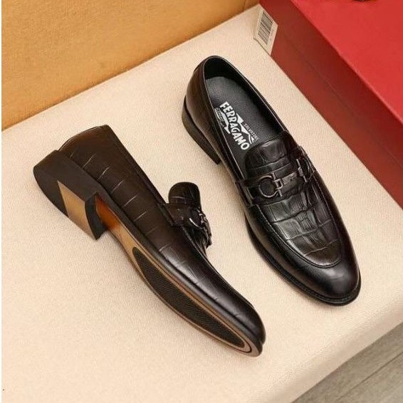 sepatu pantofel lv mirror quality shoes formal resmi kerja kulit