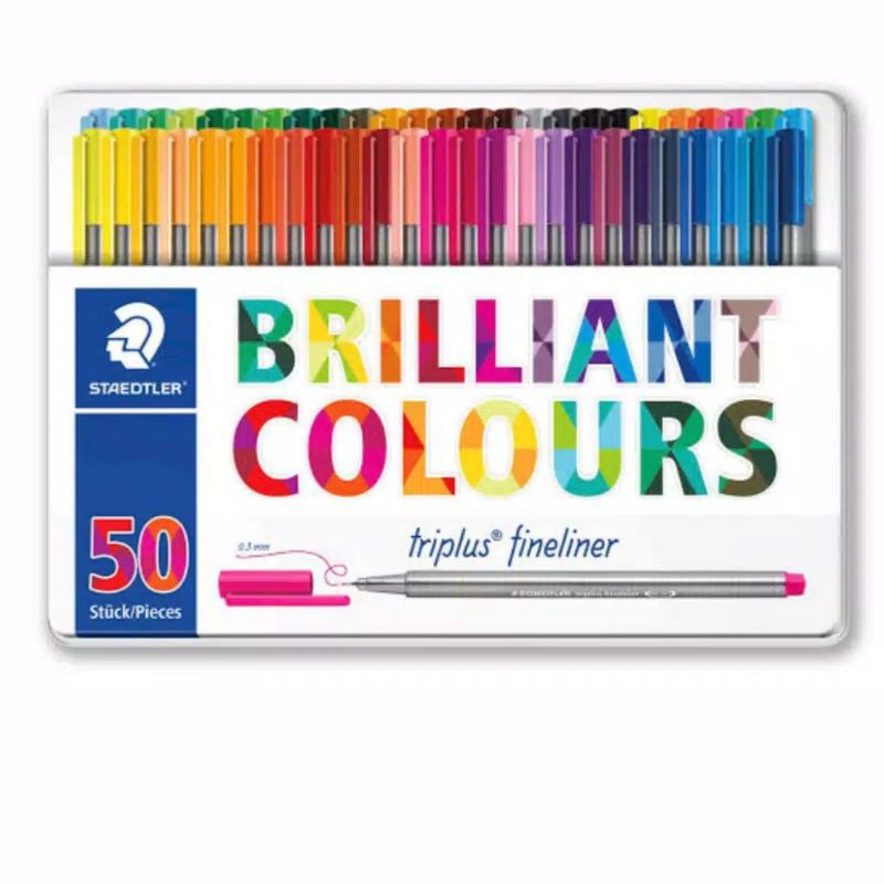 

staedtler triplus fineliner 0.3mm set 50 pcs