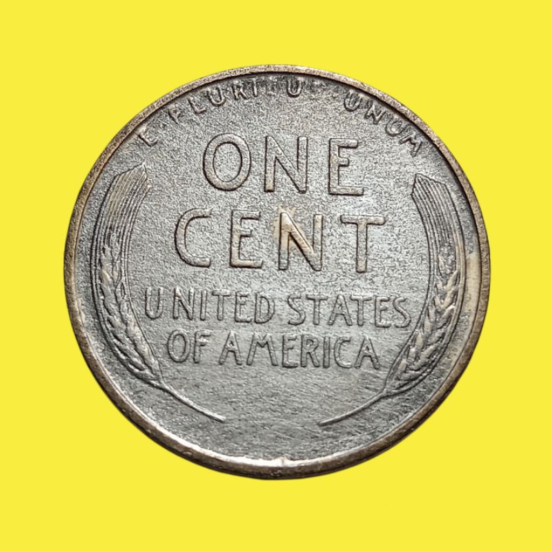 Koin Amerika One Cent Tahun 1943 Koin Kuno Original