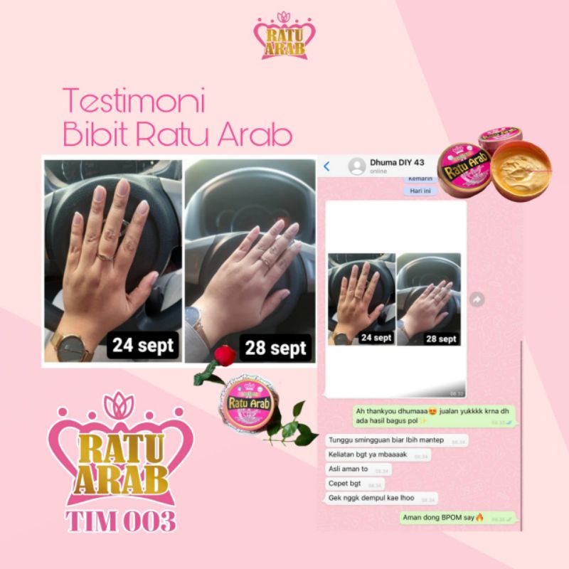 PROMO BIBIT RATU ARAB ORIGINAL BERHOLOGRAM NEW PACKAGING / BIBIT RATU ARAB BPOM / HANDBODY RATU ARAB/ HB MALAM DAN SIANG/ RATU ARAB ORIGINAL / Bibit ratu arab ber id card resmi / Lotion Whitening / Lotion ratu arab original 100% / Bibit Ratu Arab ORI