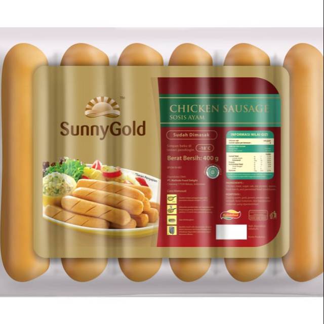 

Sosis Ayam Sunny Gold