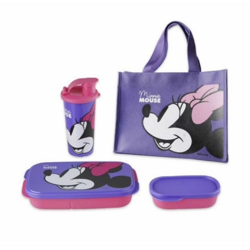 Tupperware - MINNIE LUNCH SET ( import )