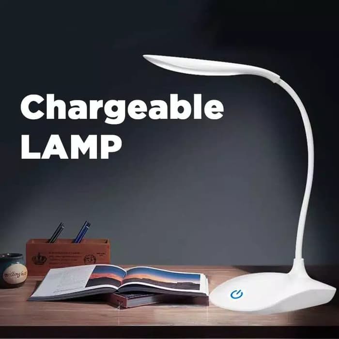 Trend-Lampu LED Meja Belajar Sentuh Rechargeable