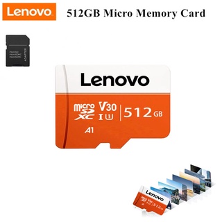 Lenovo 512GB Kartu Memori Micro SD TF Mini Flash Kecepatan Tinggi 256GB