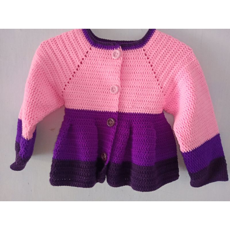 Jaket/Sweater Rajut Handmade