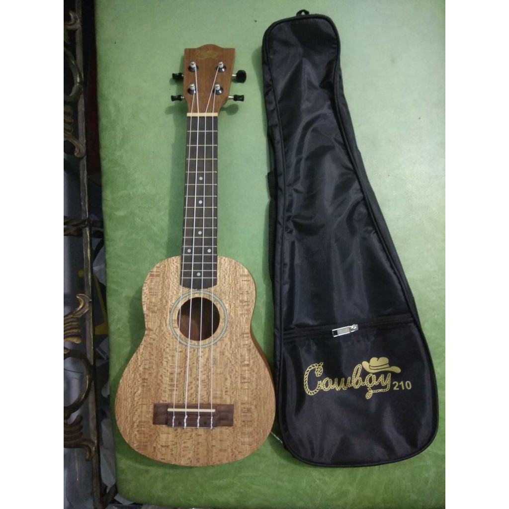 Ukulele Soprano Merk Shelby Original Tipe UK-21 NS Warna Natural Bonus Tas Senar Pick Murah Jakarta