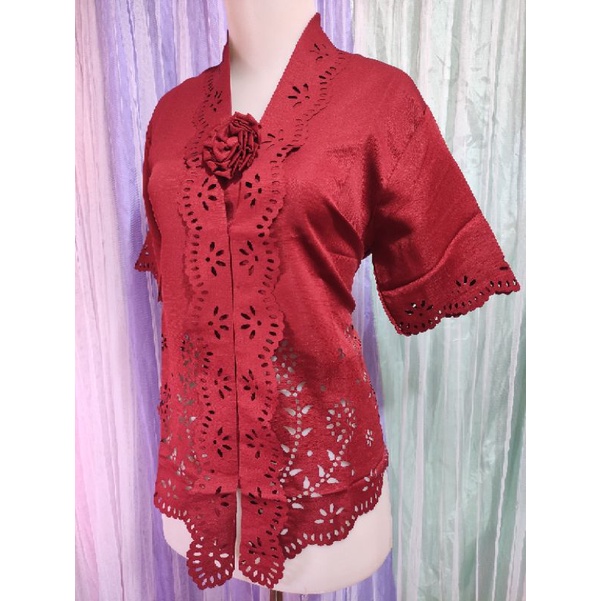 Atasan Kebaya Encim Modern Terbaru / Kebaya Wisuda Elegan / Kebaya Moderen Neva / Kebaya Tunangan Mewah-5