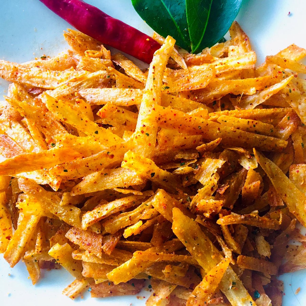 

Keripik Setan/Kripset daun jeruk/Keripik Katelah 260 gr