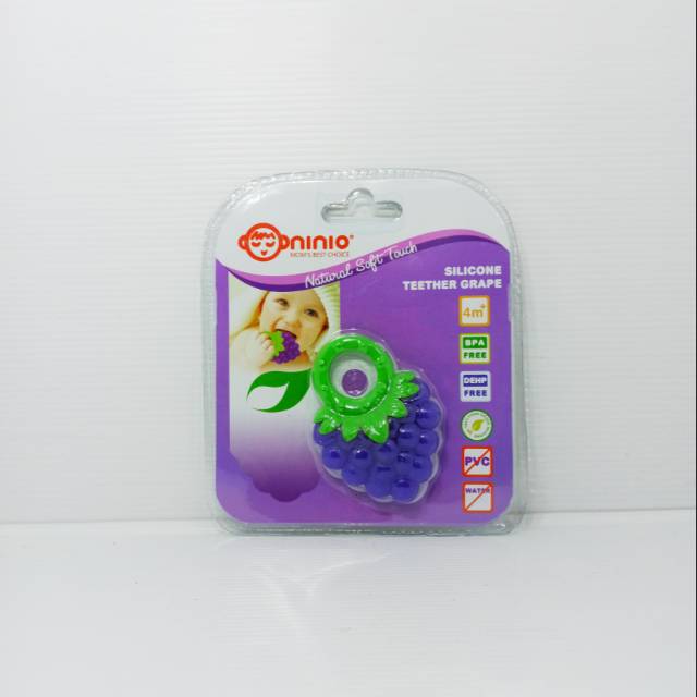 Ninio Silicon Teether Grape 6104