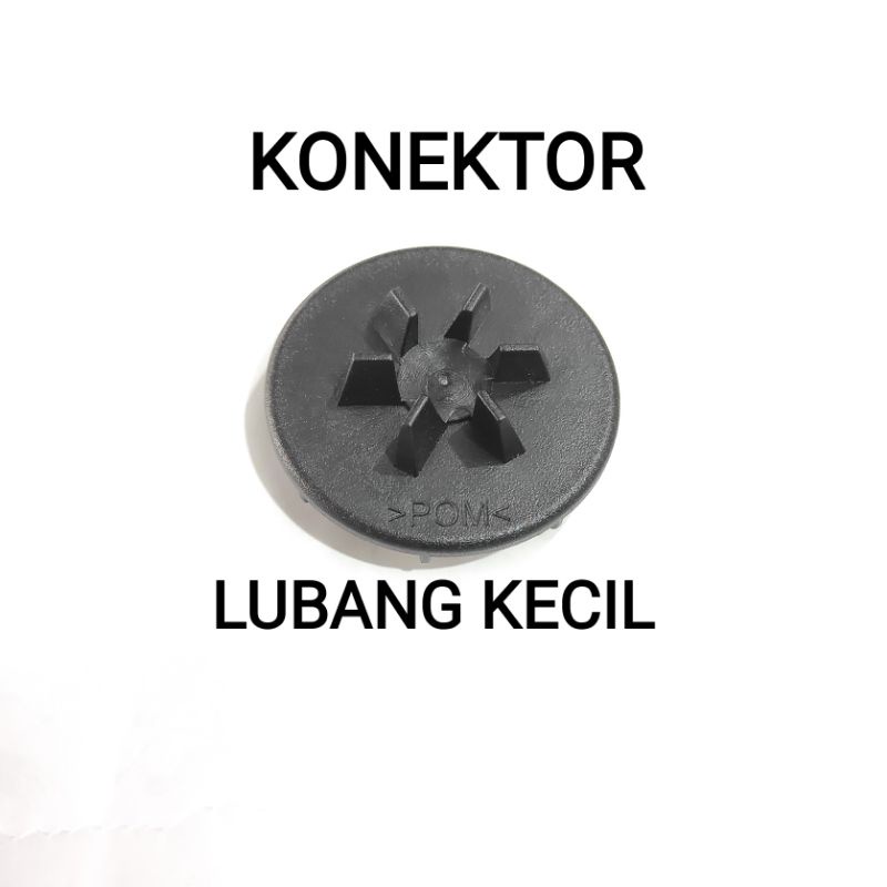 Gigi karet Konektor 1Set Lubang Kecil/Drat Kecil Untuk Blender National, Viva, Omega, Gmc, Airlux, Trisonic Dll