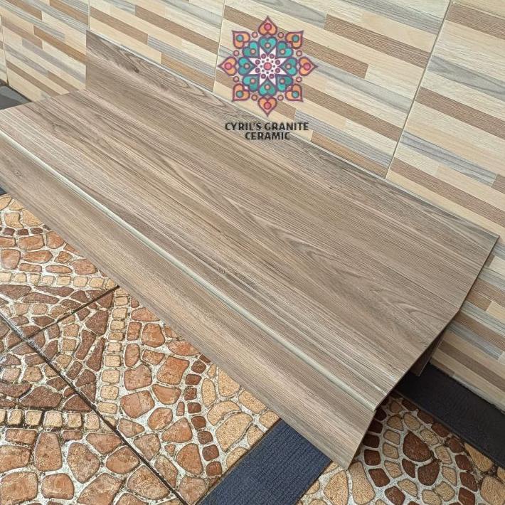 GRANIT TANGGA 30x80 30x90 30x100 30x120 WOOD MOTIF KAYU BEFEL DAN STEPNOSING