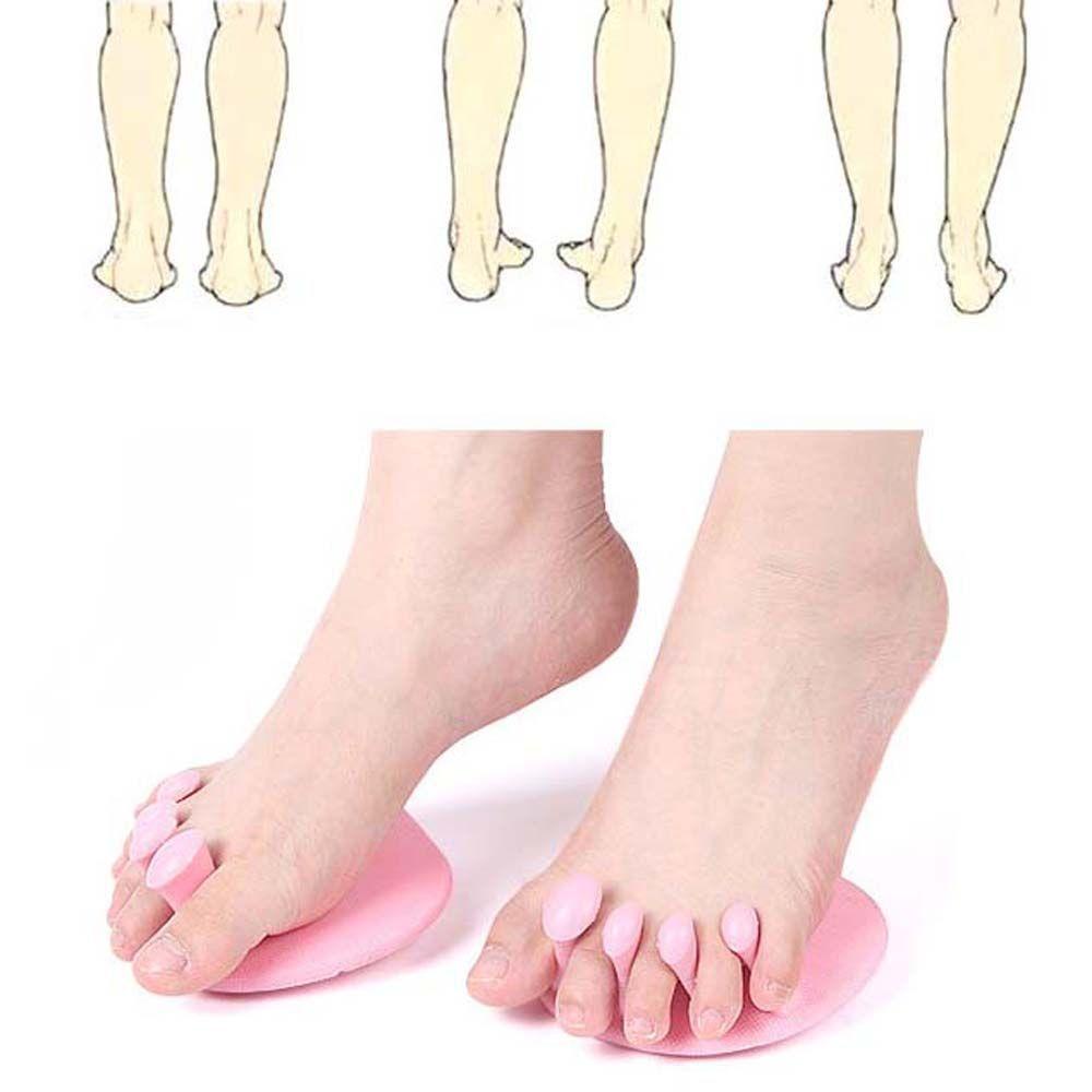 AUGUSTINA Agustina Pemisah Jari Kaki Memperbaiki Bentuk Kaki Arch Training Pedicure Care Toe Overlap Pelindung Jempol Nail Art Alat Pelurus Jari Kaki