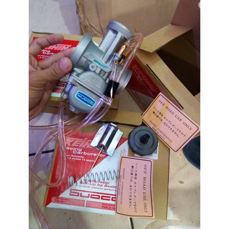 Karbu karburator PWK SUDCO QAS Keihin japan ori ukuran 35 dan 38mm