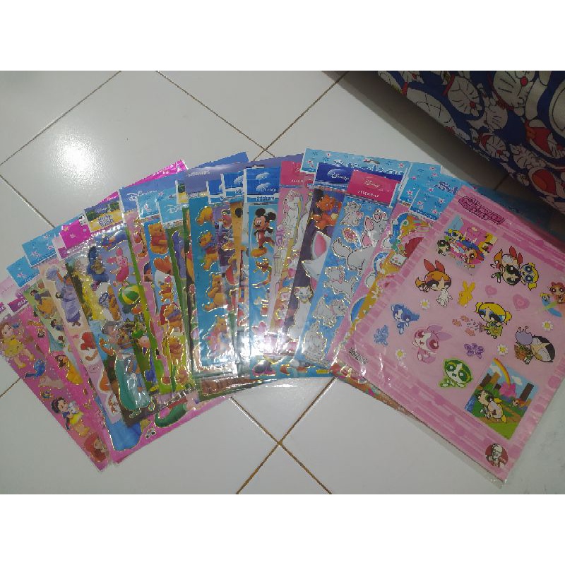 

Sticker anak / Sticker Laser Anak
