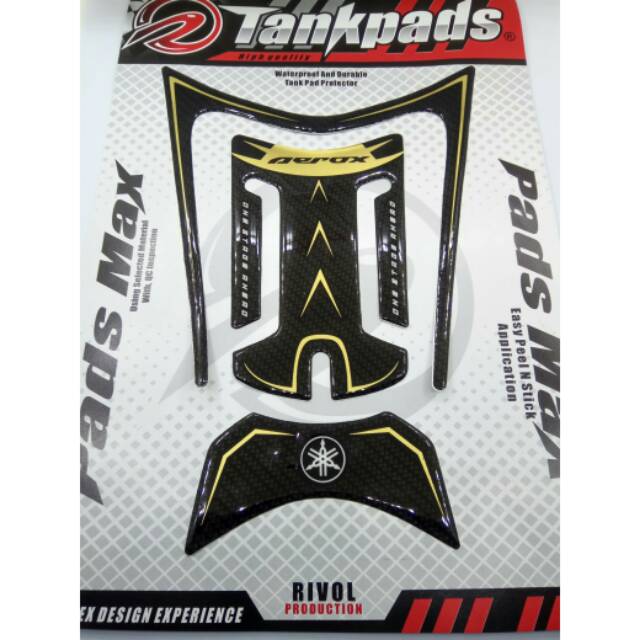 Tankpad Aerox Karbon Gold