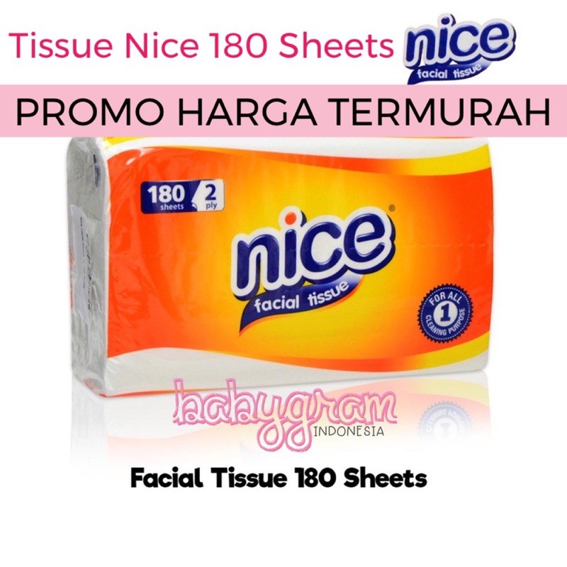 Tisu Wajah TESSA 250 lembar 2ply Natural Soft Tissue