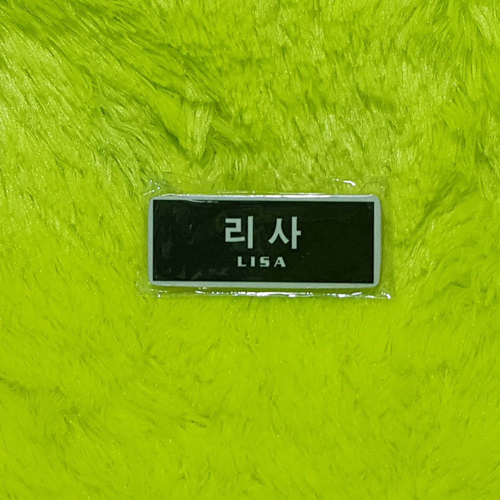 

Name Tag Lalisa Kayu Kpop Nametag Lisa Blackpink