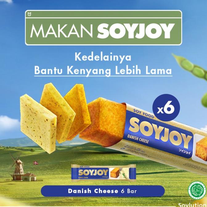 

SOYJOY DANISH CHEESE Isi 6 Bar